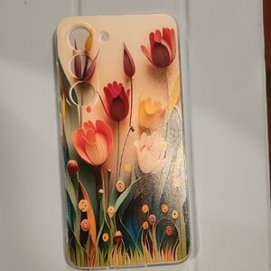 Floral Phone Case with Vibrant Blooms